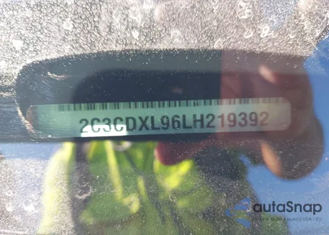 2020 Dodge Charger Srt Hellcat Rwd из США, поврежденный, VIN 2C3CDXL96LH219392